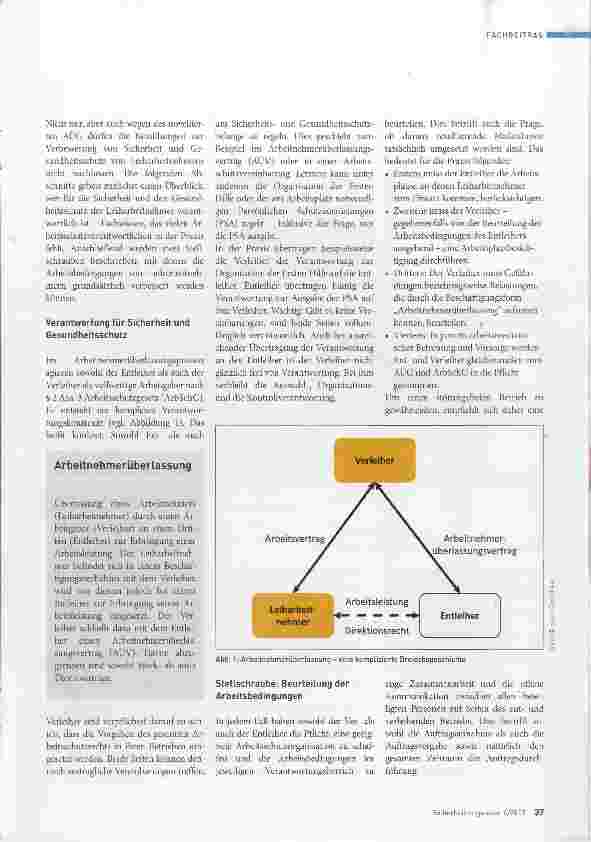 Vorschauseite 2: Leiharbeitnehnner keine Beschäftigten zweiter Klasse