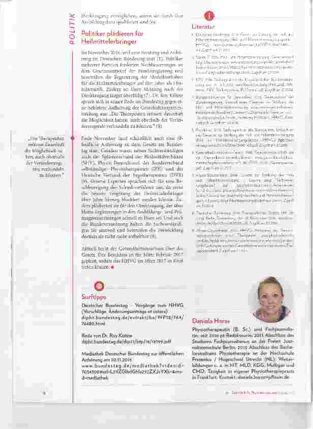 Vorschauseite 2: Das Heilund Hilfsmittelversorgungsgesetz (HHVG)