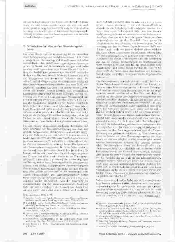 Vorschauseite 2: Leistungsbewertung 4.0 oder zurück in die Zukunft des §18 TVöD