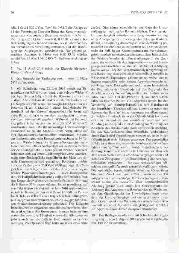 Vorschauseite 3: Widerruf der ärztlichen Approbation