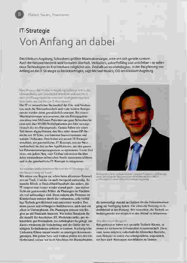 Vorschauseite 1: Von Anfang an dabei