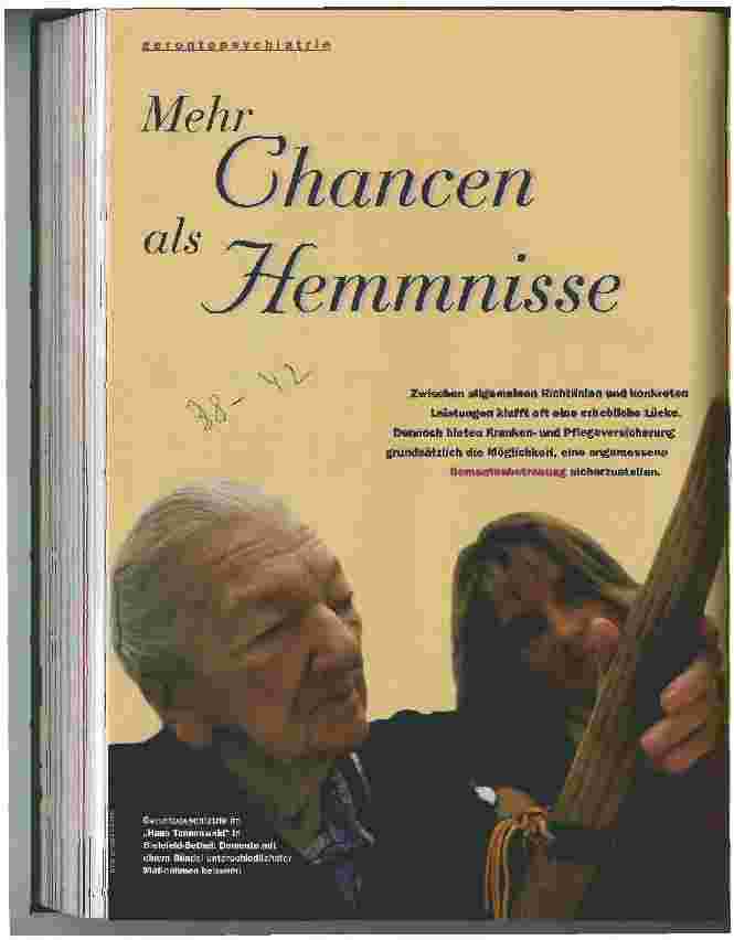 Vorschauseite 1: Mehr Chancen als Hemmnisse