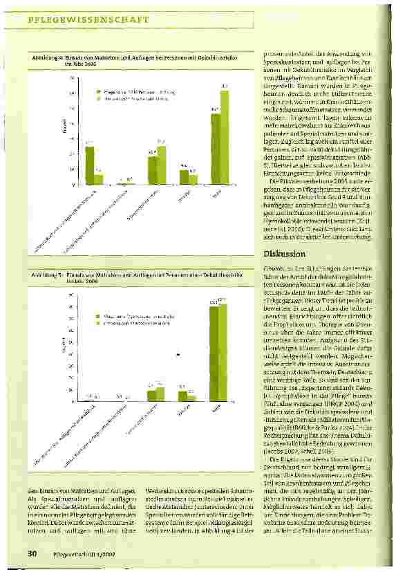 Vorschauseite 3: Dekubitusprävalenz in Deutschland:Ergebnisse einer Ouerschnittsstudie 2006