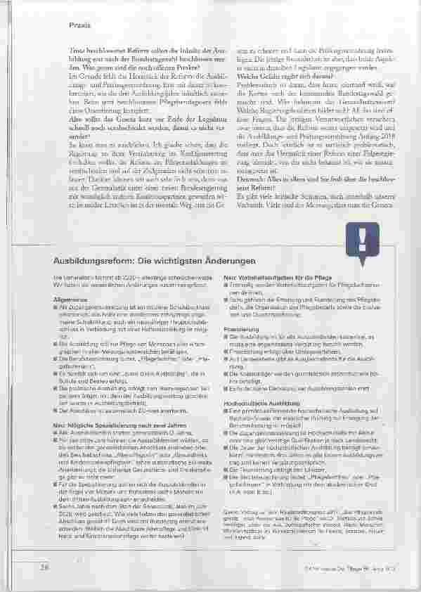 Vorschauseite 3: Es kann nun endlich losgehen