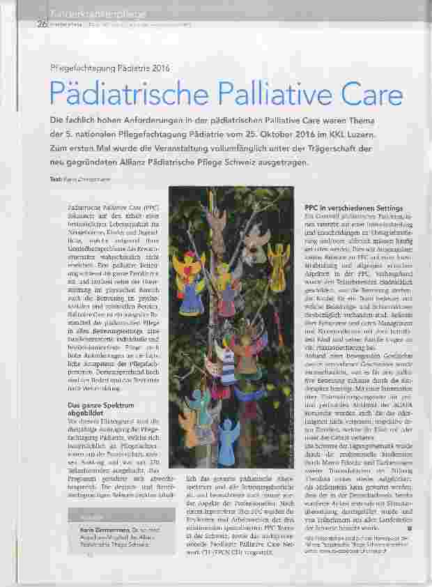 Vorschauseite 1: Pädiatrische Palliative Care