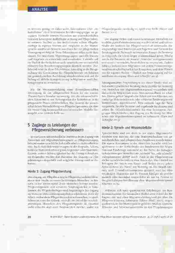 Vorschauseite 6: Die Pflege älterer Menschen mit Migrationshintergrund