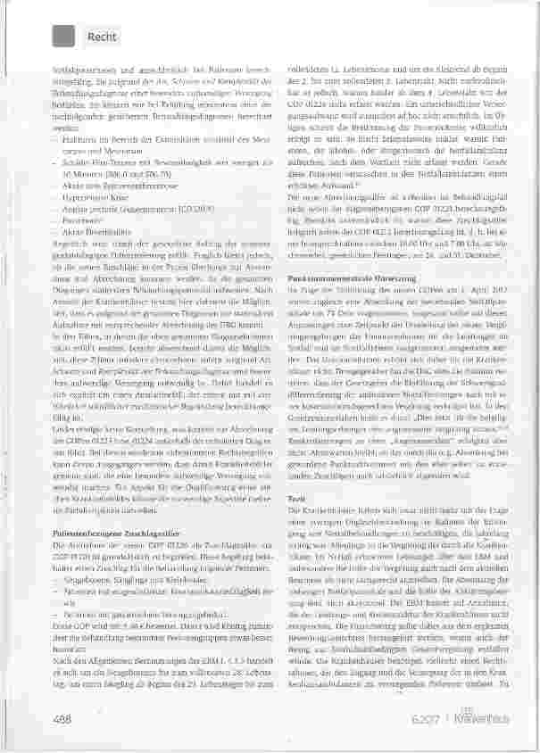 Vorschauseite 3: Vergütung ambulanter Notfallbehandiungen seit dem 1. April 2017