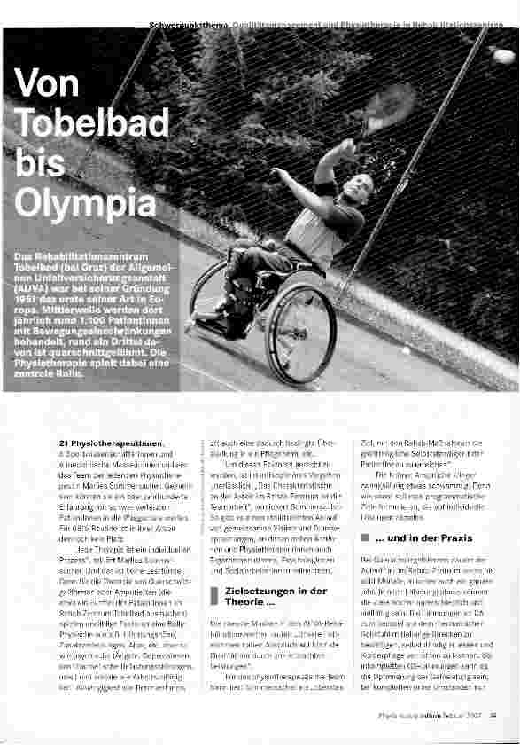 Vorschauseite 1: Von Tobelbad bis Olympia