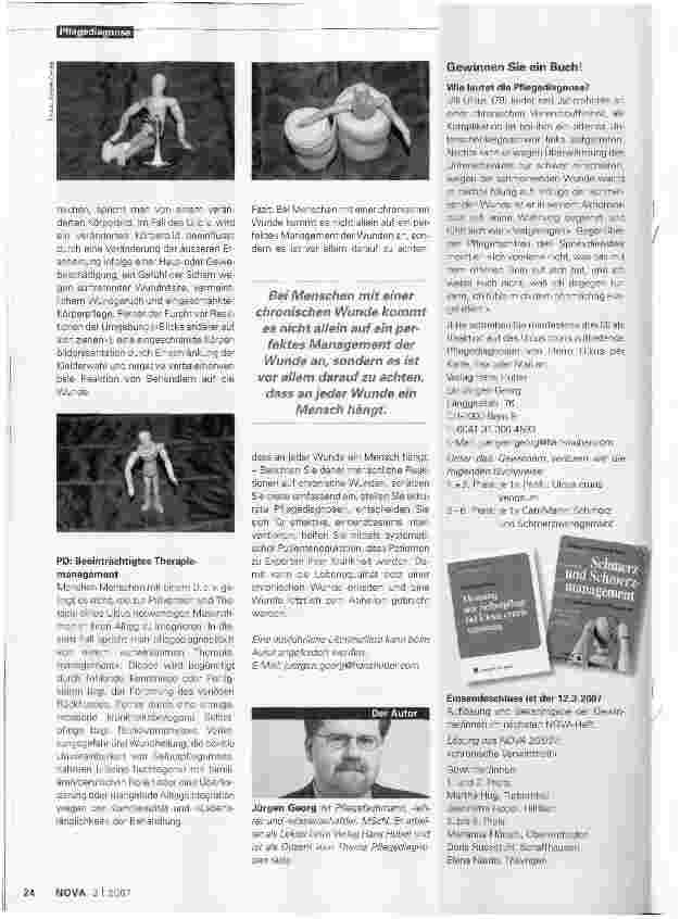 Vorschauseite 3: Pflegediagnosen bei chronischen Wunden
