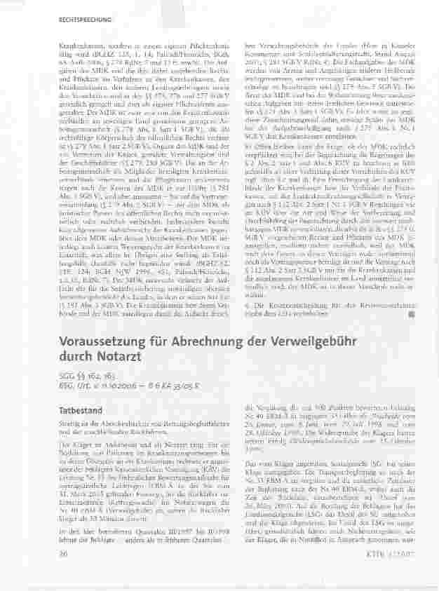 Vorschauseite 6: Überprüfung der Notwendigkeit und Dauer einer Krankenhausbehandlung