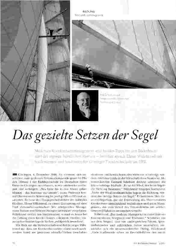 Vorschauseite 1: Das gezielte Setzen der Segel