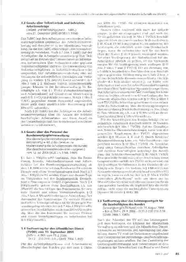 Vorschauseite 2: - PERSONALVERTRETUNGSVORSCHRIFTEN DES BUNDES AUSSERHALB DES BPERSVG -