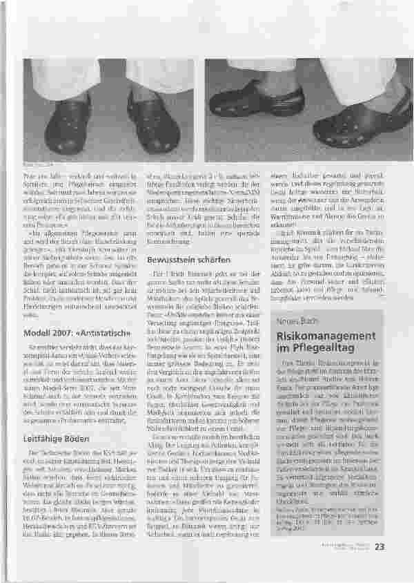 Vorschauseite 2: Schuhe als Sicherheitsrisiko