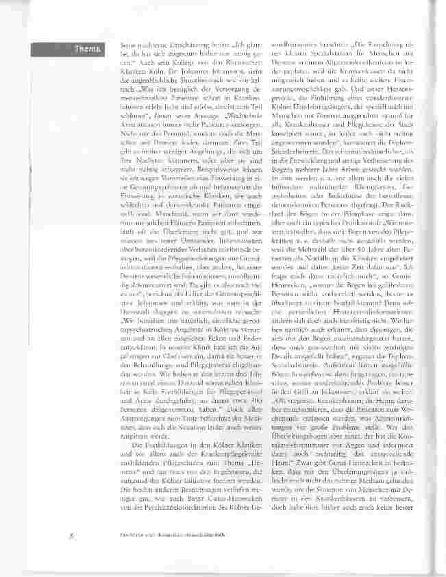 Vorschauseite 2: Patienten mit Demenz - von neuen Konzepten, aktuellen Modellen und vielen Erfahrungen