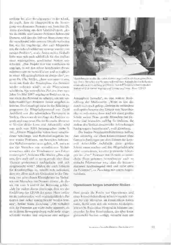 Vorschauseite 5: Patienten mit Demenz - von neuen Konzepten, aktuellen Modellen und vielen Erfahrungen