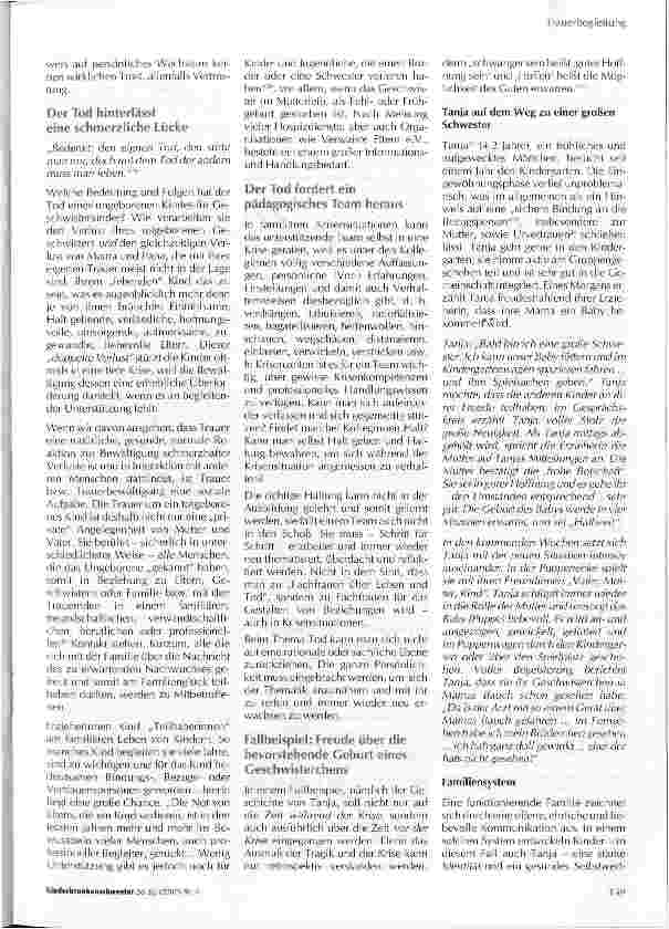 Vorschauseite 3: Wir haben uns doch so darauf gefreut: Geschwister, die das Licht der Welt nicht erblicken