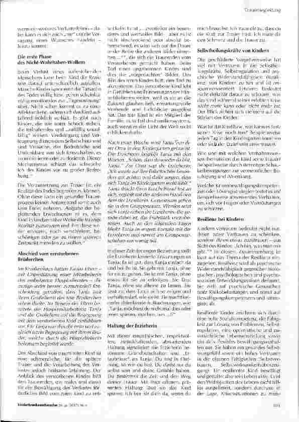 Vorschauseite 5: Wir haben uns doch so darauf gefreut: Geschwister, die das Licht der Welt nicht erblicken