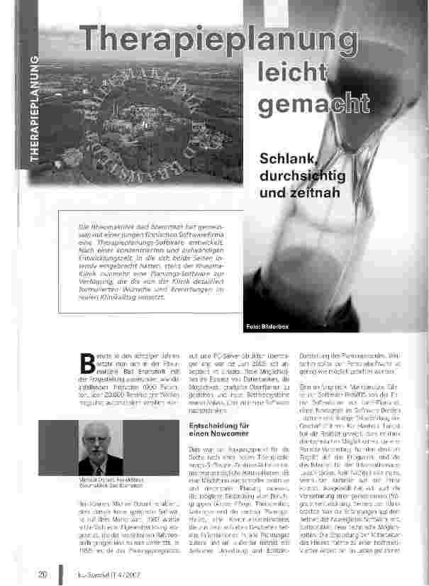 Vorschauseite 1: Therapieplanung leicht gemacht