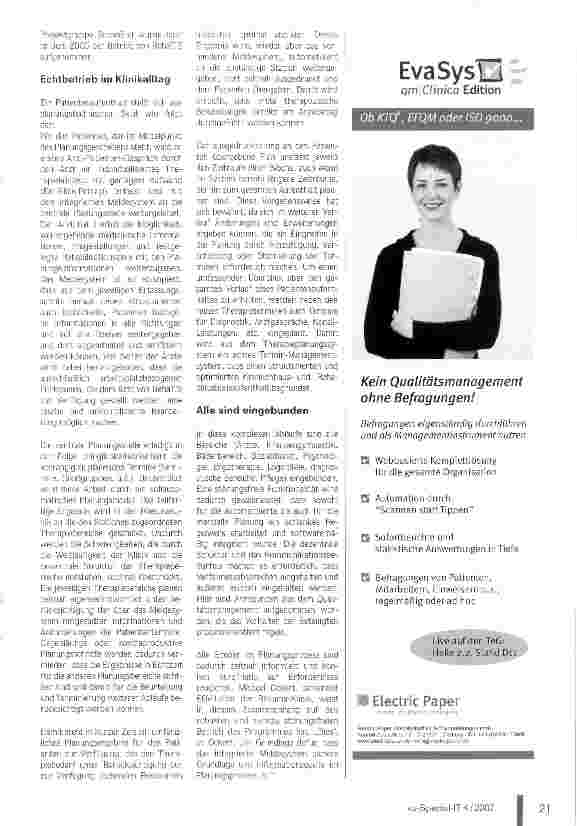 Vorschauseite 2: Therapieplanung leicht gemacht