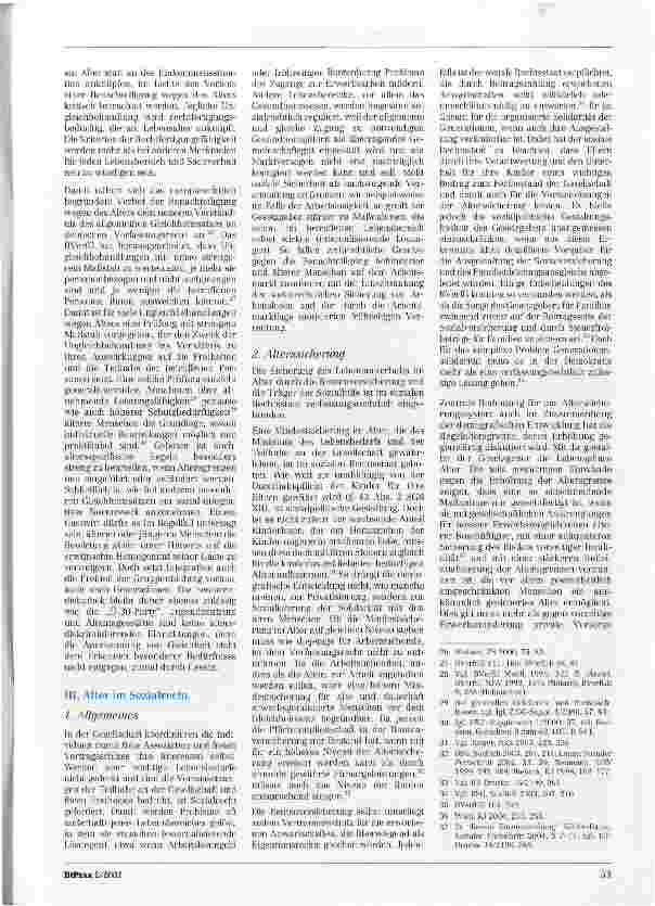 Vorschauseite 3: Alter im sozialen Rechtsstaat