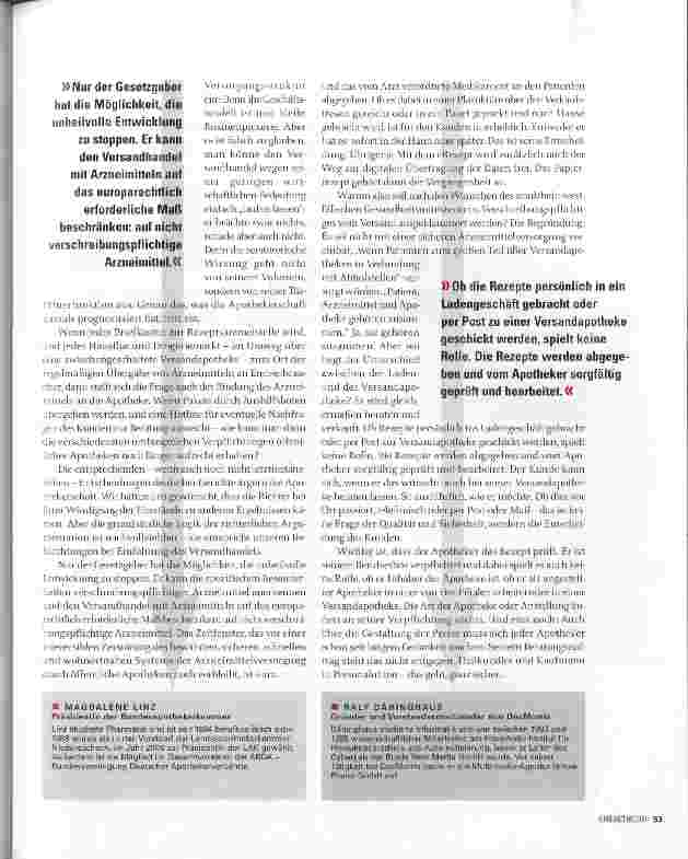 Vorschauseite 2: KEIN VERSAND BEI REZEPTPFLICHT?