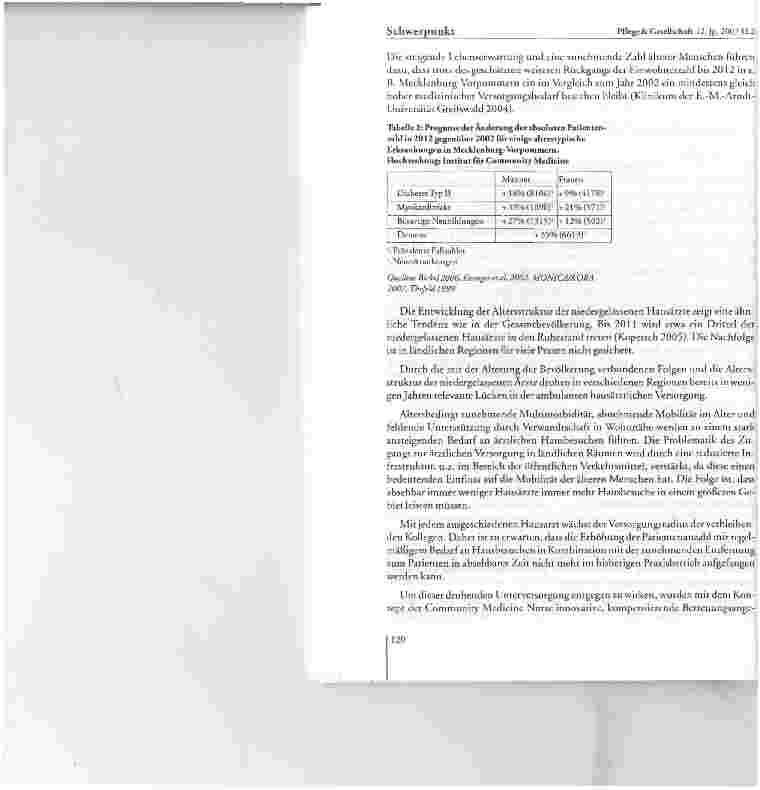 Vorschauseite 3: Community Medicine Nurses -Arztunterstützung in ländlichen Regionen