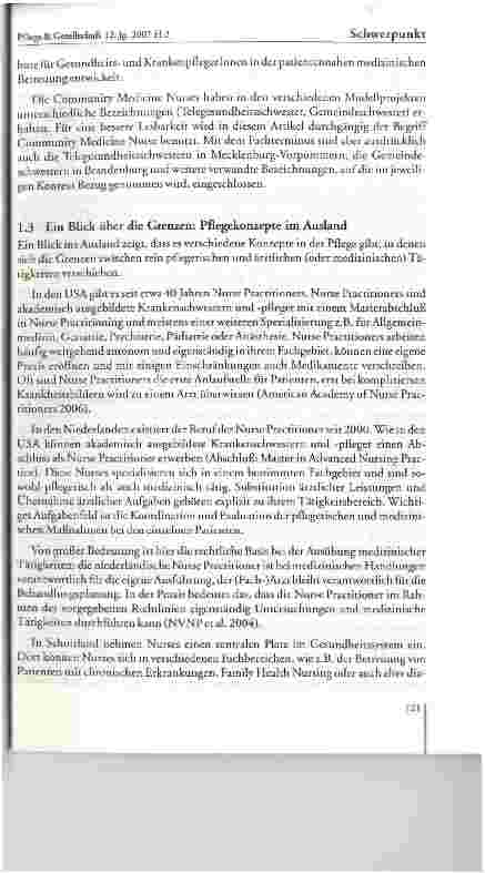 Vorschauseite 4: Community Medicine Nurses -Arztunterstützung in ländlichen Regionen