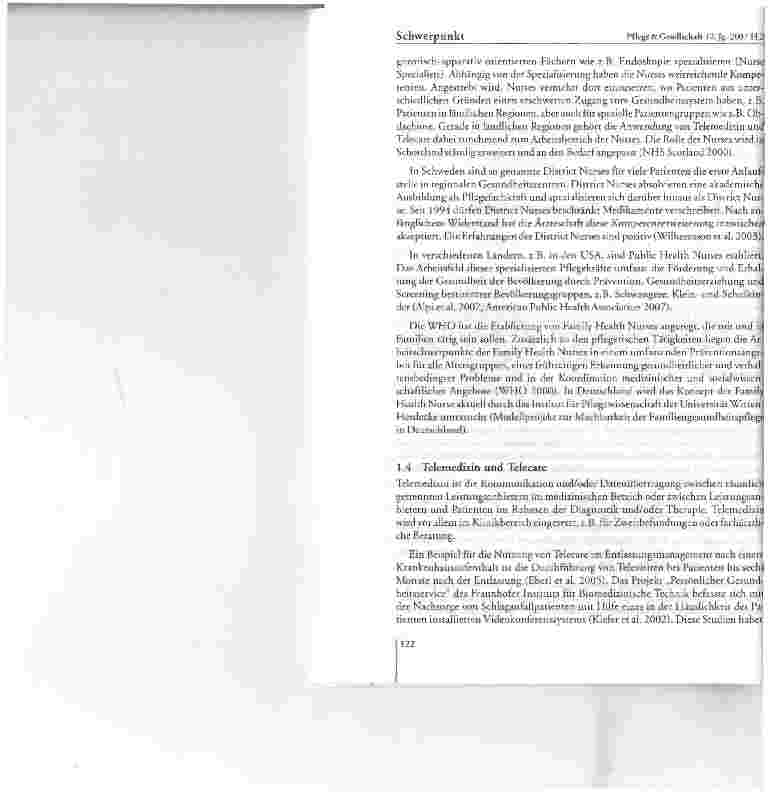 Vorschauseite 5: Community Medicine Nurses -Arztunterstützung in ländlichen Regionen
