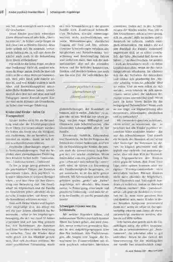 Vorschauseite 2: Das Schweigen durchbrechen