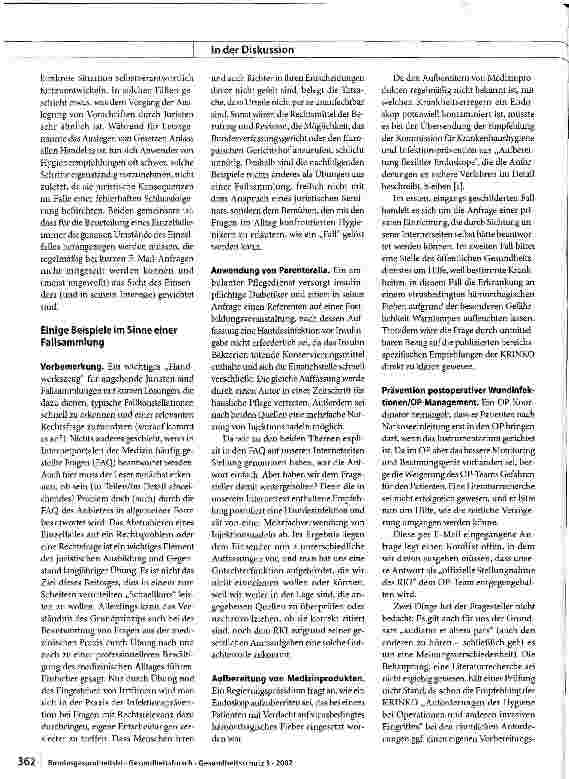 Vorschauseite 4: Krankenhaushygiene