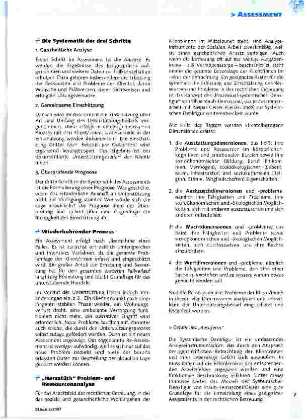 Vorschauseite 2: Assessment: Grundlage für Qualität
