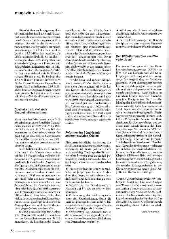 Vorschauseite 2: Ein Bündnis über das rot-grüne Lager hinaus