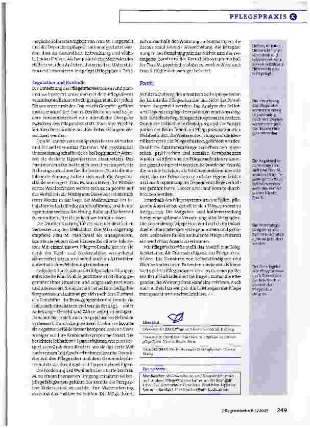 Vorschauseite 4: Theoriegeleiteter Pflegeprozess nach Orem - Protokoll einer Umsetzung: Den situativen Selbstpflegebedarf aufdecken