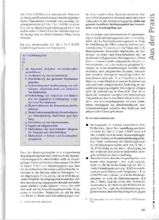 Vorschauseite 3: Europa und die Pflegequalifikationen in Deutschland - Die neue EG-Richtlinie über die Anerkennung von Berufsqualifikationen (3. Teil)