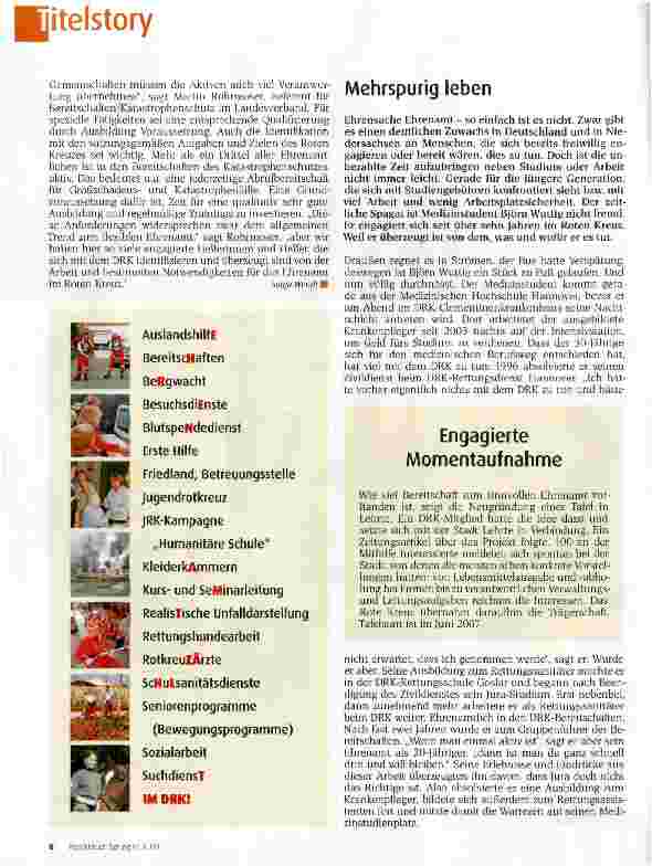 Vorschauseite 3: Wertvolle Ressource Ehrenamt
