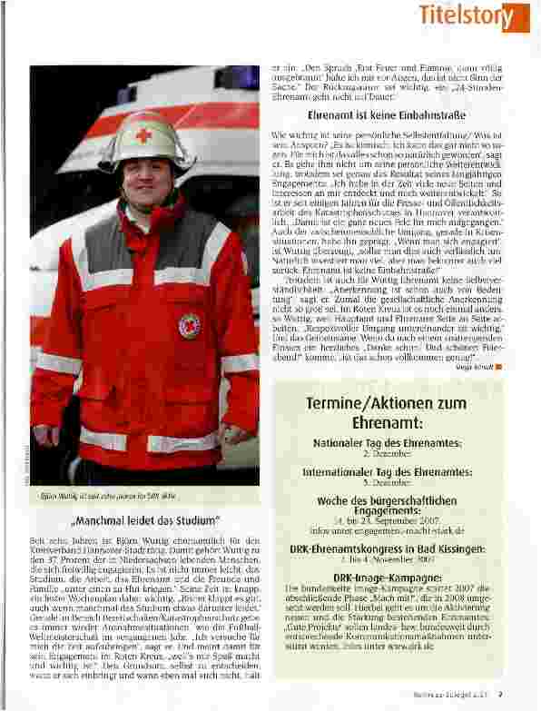 Vorschauseite 4: Wertvolle Ressource Ehrenamt