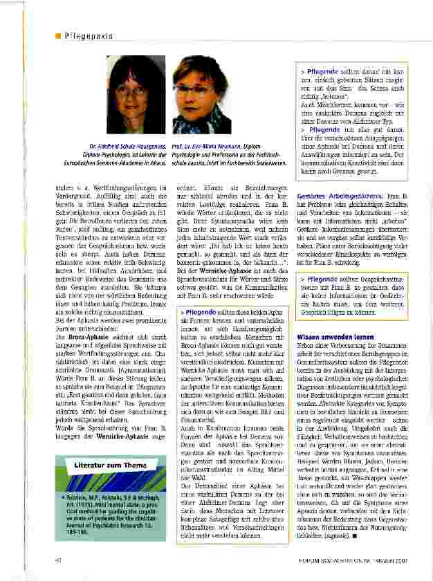 Vorschauseite 3: Wissen, verstehen -richtig handeln!