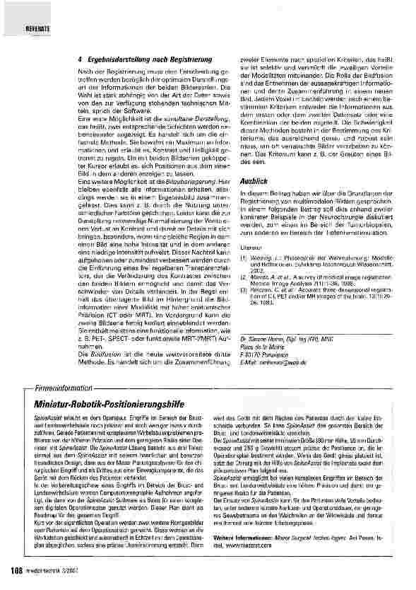Vorschauseite 5: Darstellung multimodaler Daten des Gehirns