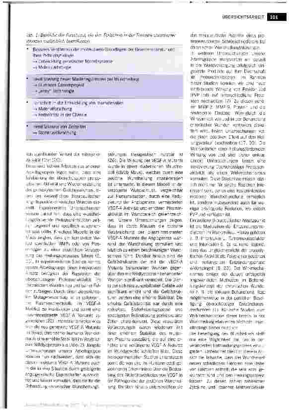 Vorschauseite 3: Management chronischer Wunden: Wohin geht die konservative Therapie?