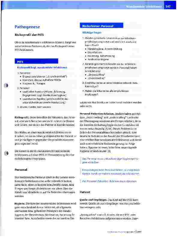 Vorschauseite 3: Nosokomiale Infektionen in Pädiatrie und Neonatologie
