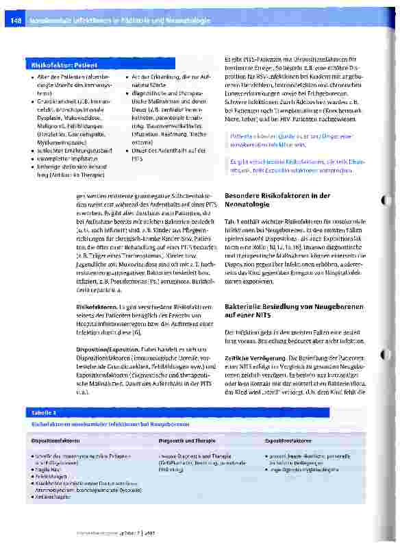 Vorschauseite 4: Nosokomiale Infektionen in Pädiatrie und Neonatologie