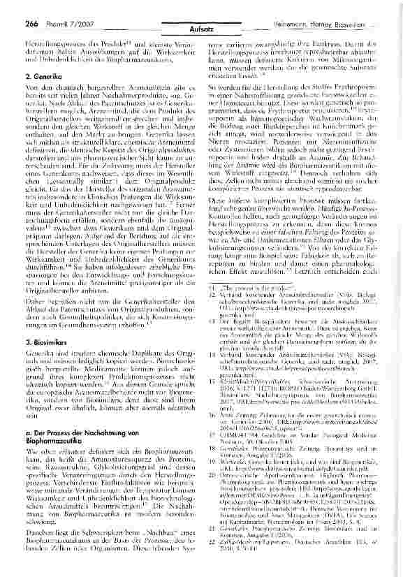 Vorschauseite 2: Biosimilars - ein Markt der Zukunft?