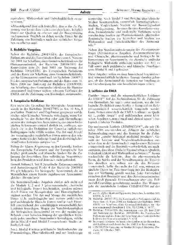 Vorschauseite 4: Biosimilars - ein Markt der Zukunft?