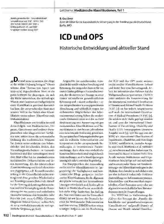 Vorschauseite 1: ICD und OPS