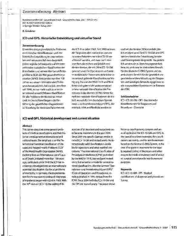 Vorschauseite 4: ICD und OPS