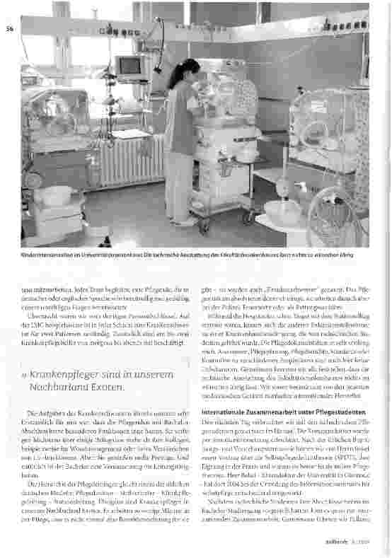 Vorschauseite 2: Auch Pfleger heißen Krankenschwester