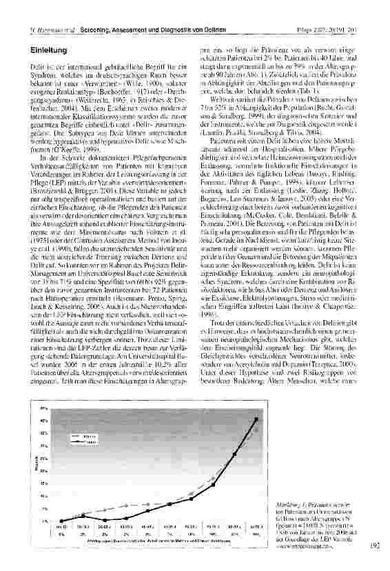 Vorschauseite 2: Screening, Assessment und Diagnostik von Delirien