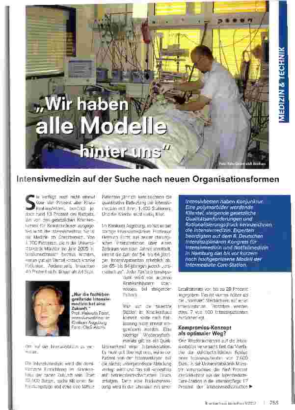 Vorschauseite 1: Wir haben alle Modelle hinter uns