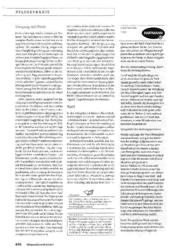 Vorschauseite 3: Nadelstichverletzungen vermeiden