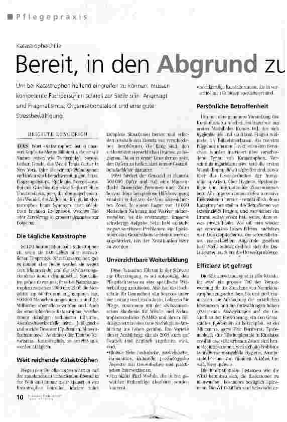 Vorschauseite 1: Bereit, in den Abgrund zu schauen